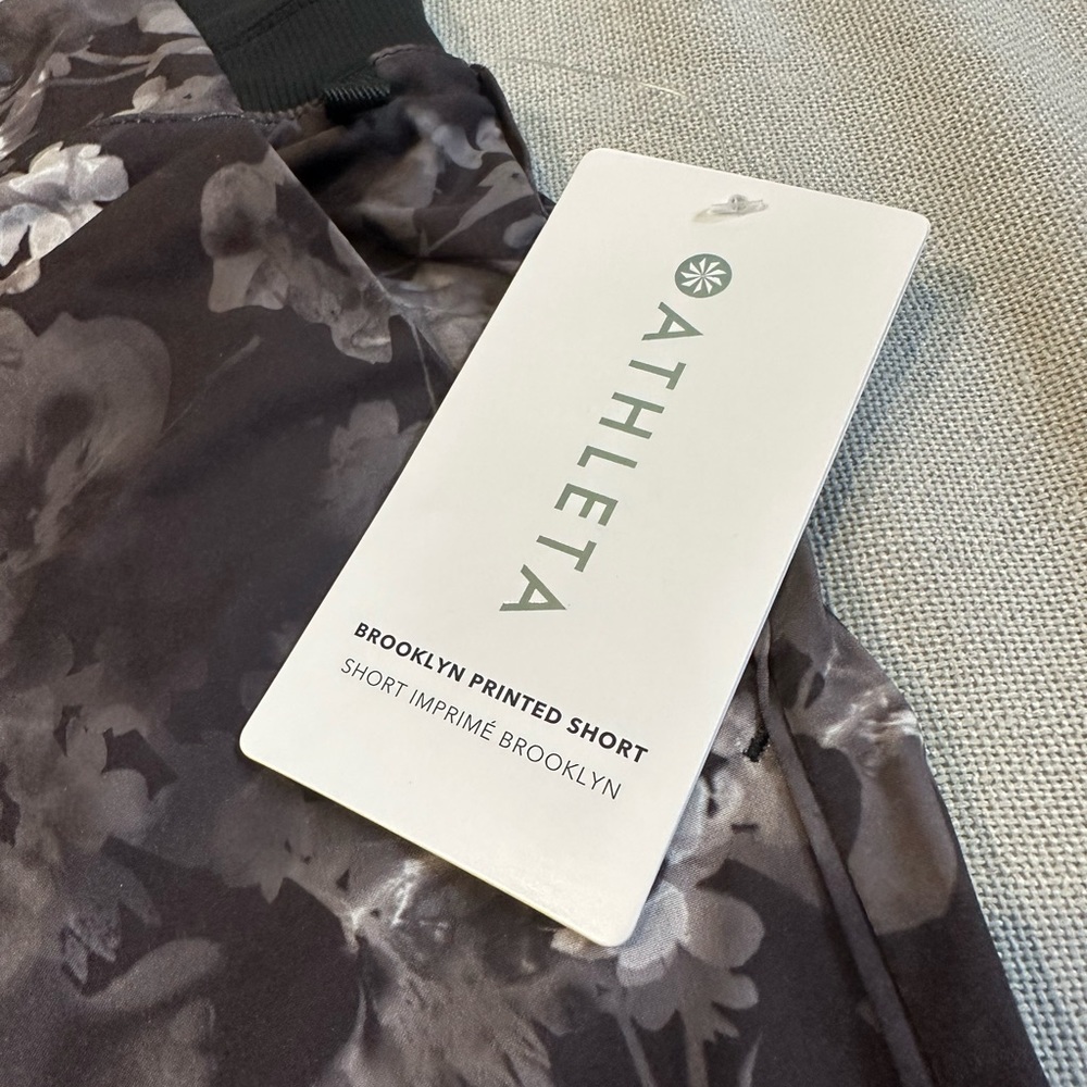 Athleta Brooklyn Printed Shorts New - Picture 6 of 9
